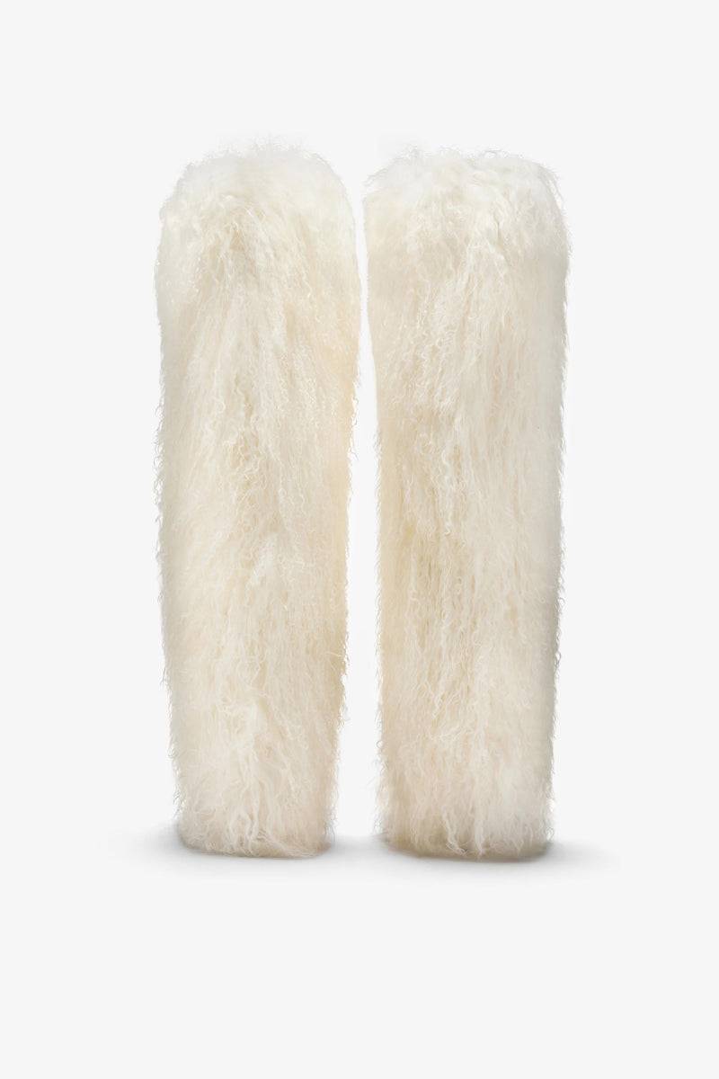 Paris Texas Furry Stiletto Boot Economico