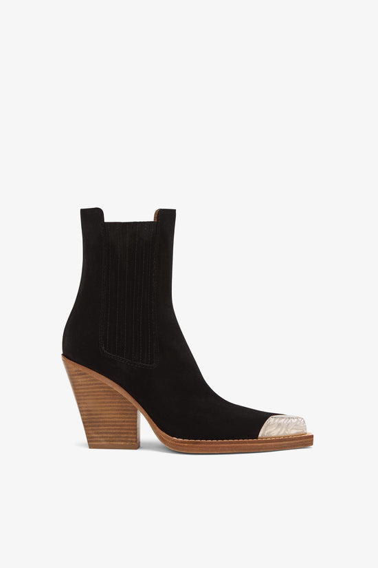 Paris Texas DALLAS EMBELLISHED TOE ANKLE BOOT Grande vendita