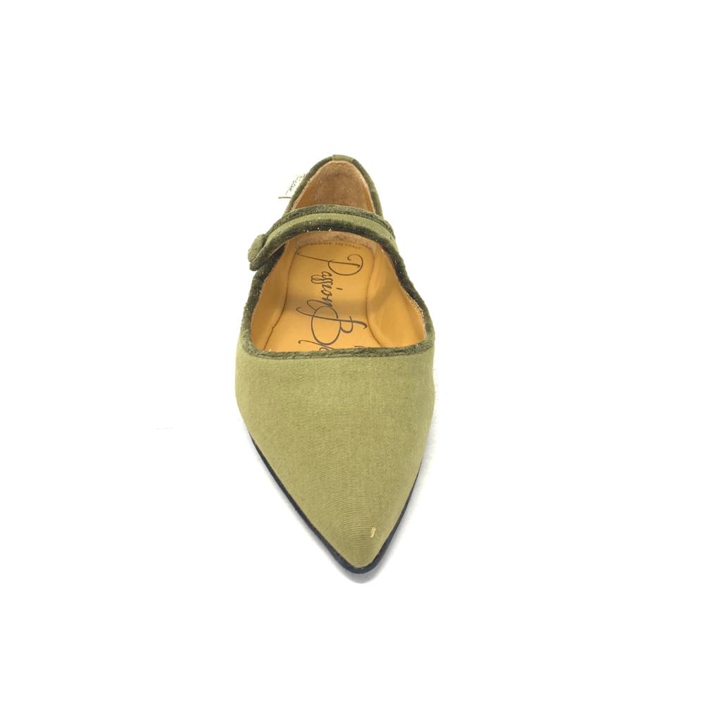 Passion Blanche Sophia Canvas Verde Militare Qualità