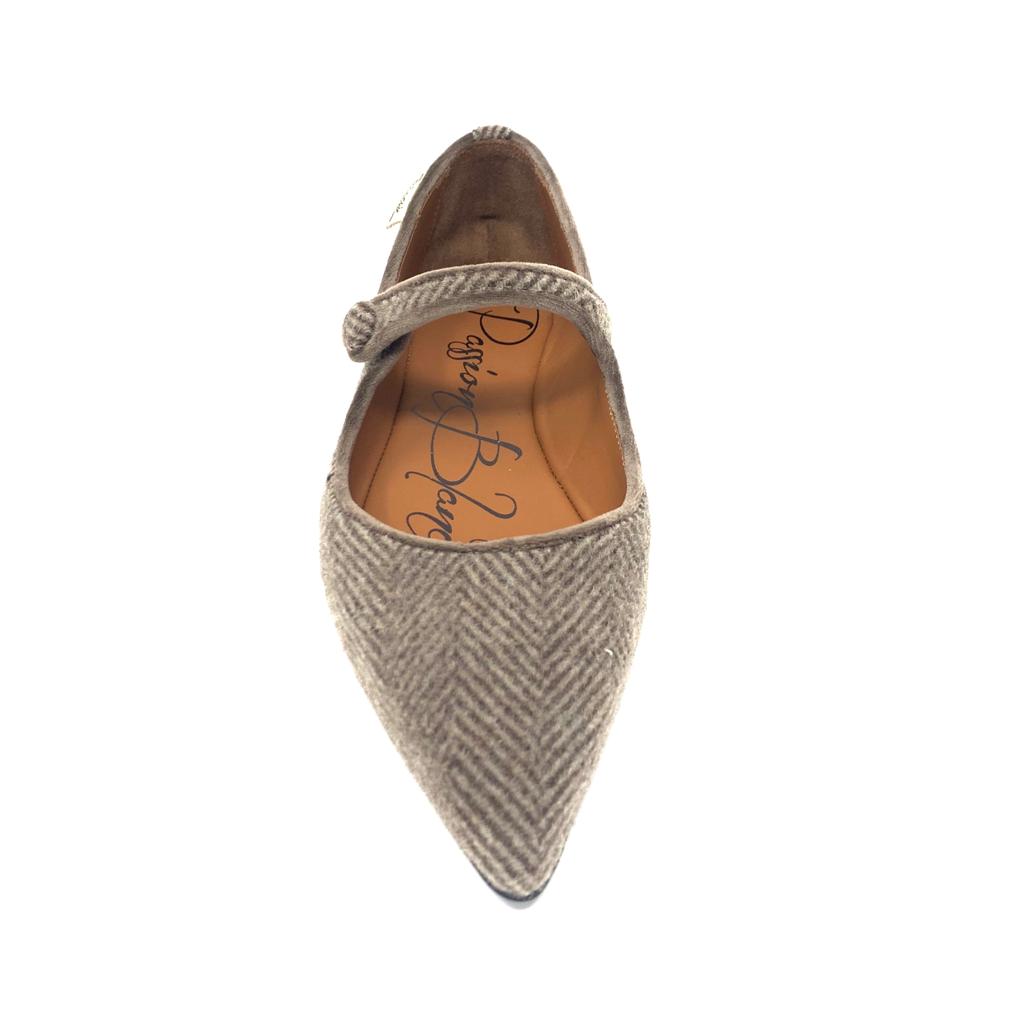 Passion Blanche Sophia Tweed Lana Tortora Saldi Di Fabbrica