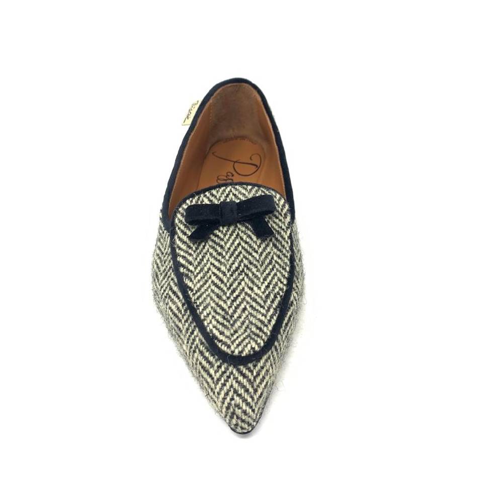 Passion Blanche Grace Tweed Lana Bianca-Nera Italia