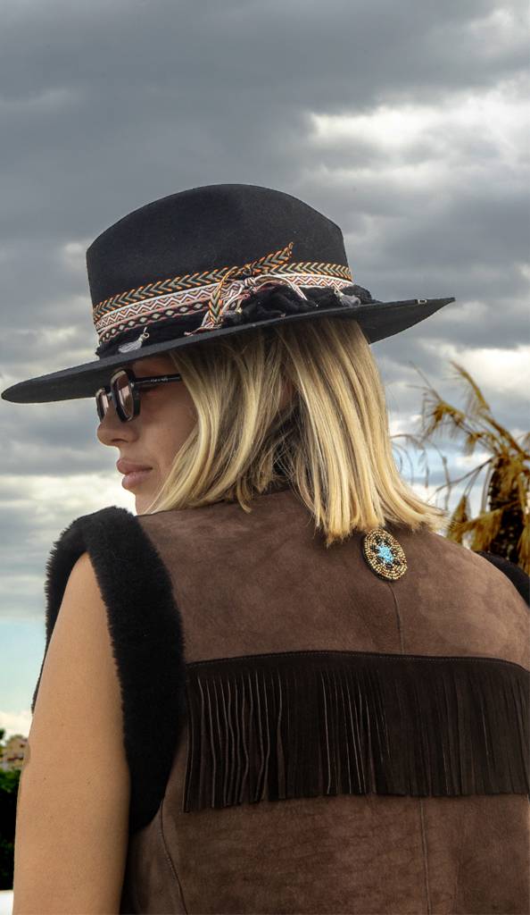 Passion Blanche GILET T.MORO MONTONE + FRANGIA Pezzi Unici