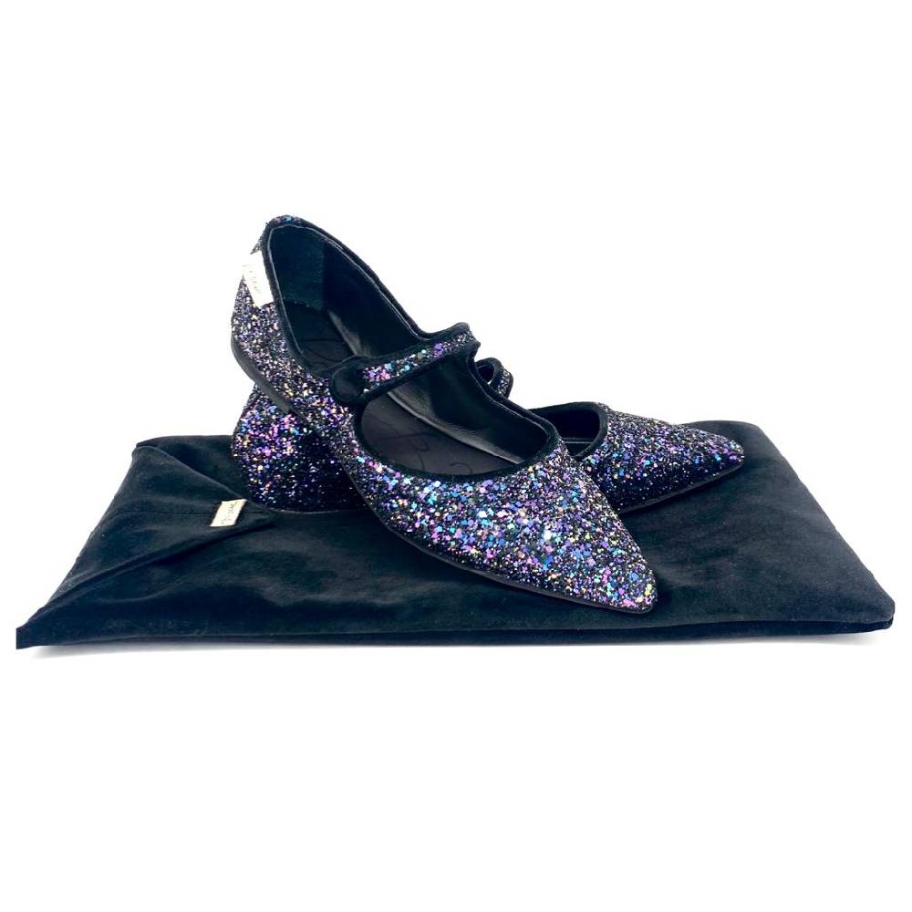 Passion Blanche Sophia Glitter Nero/Blu Negozi Online