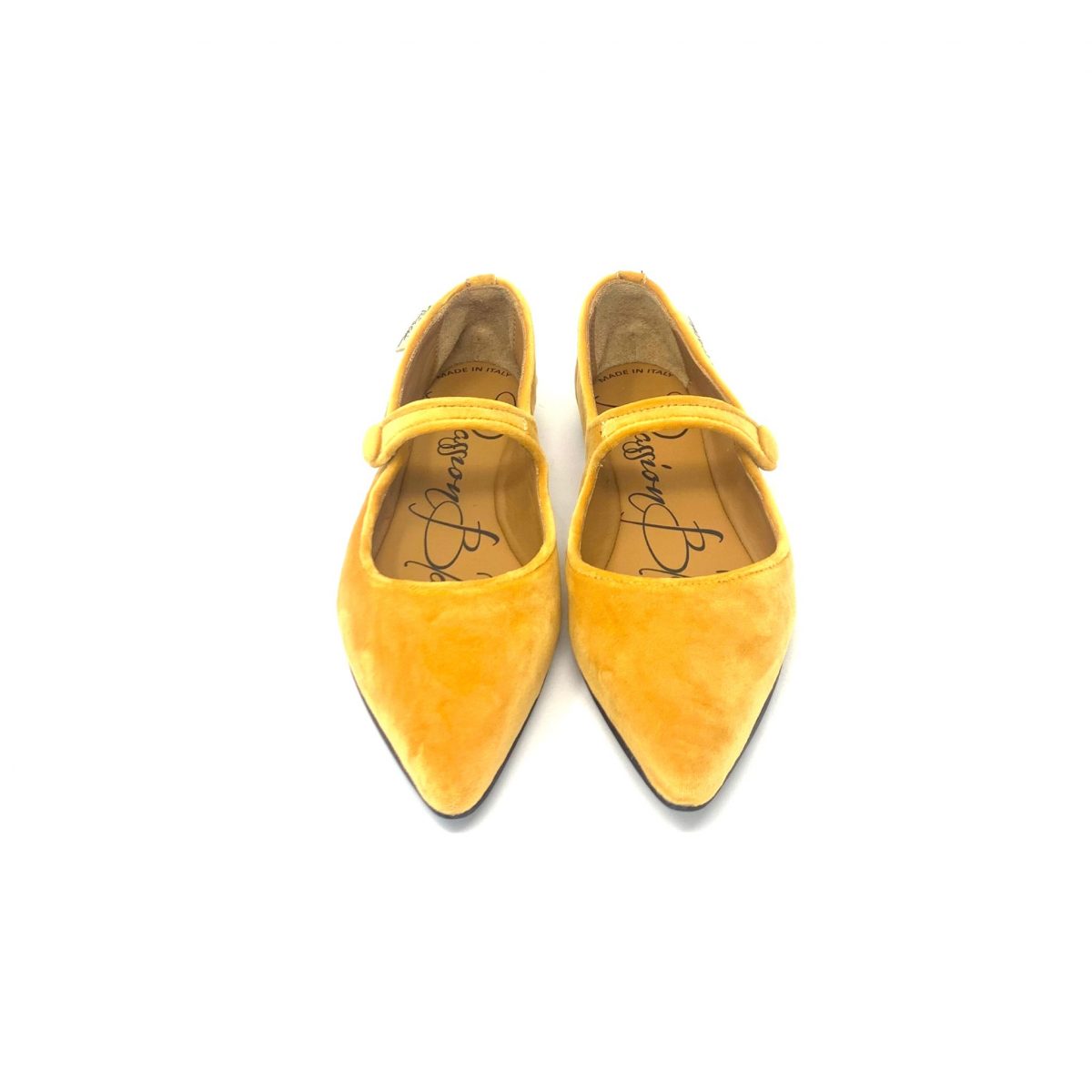Passion Blanche Sophia velluto ocra Shopping Online