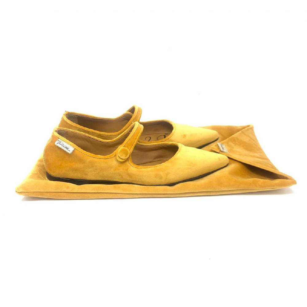 Passion Blanche Sophia velluto ocra Shopping Online