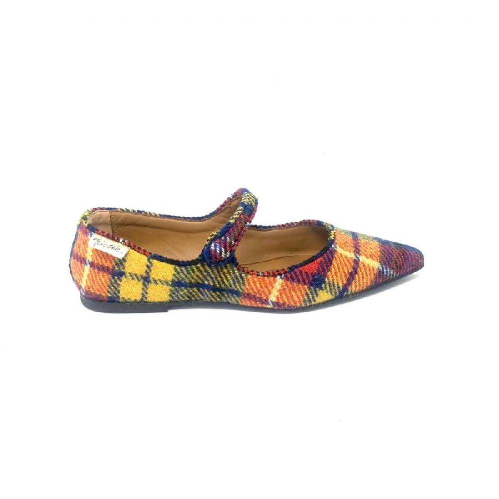 Passion Blanche Sophia Tartan Mix Lana