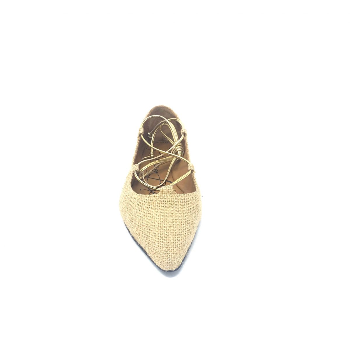 Passion Blanche Flat Shoes BRIGITTE Juta 2021 In Vendita
