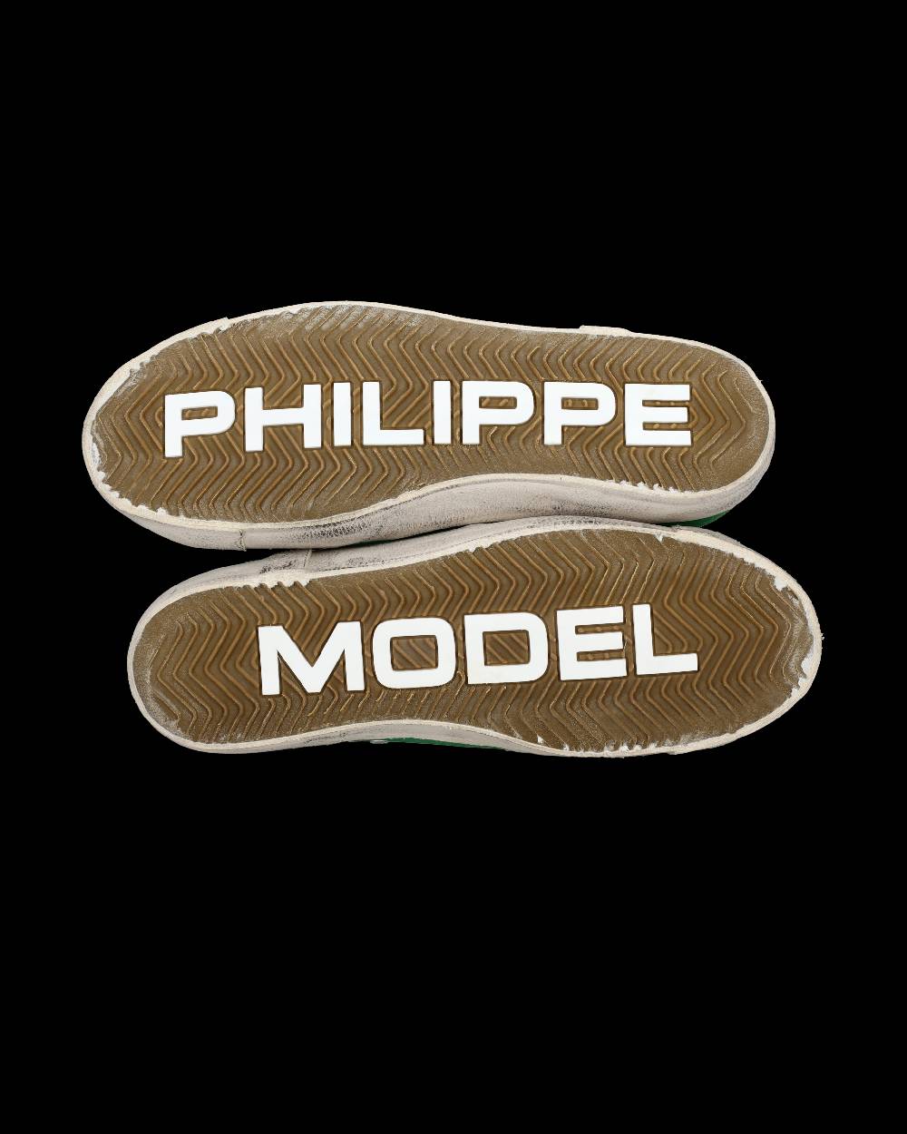 Philippe Model Sneaker basse Prsx uomo - verde e argento Vendita