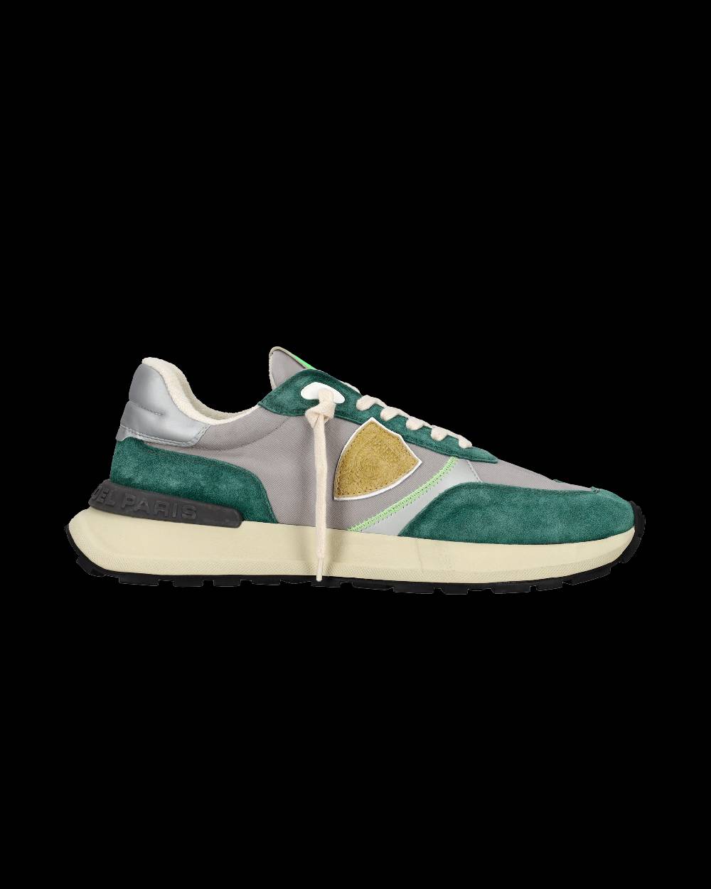 Philippe Model Sneaker bassa Antibes uomo - verde e grigio Qualità Garantita
