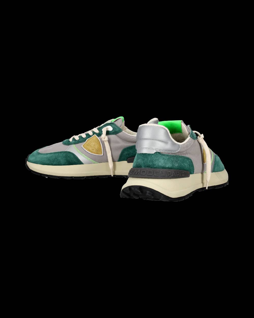 Philippe Model Sneaker bassa Antibes uomo - verde e grigio Qualità Garantita