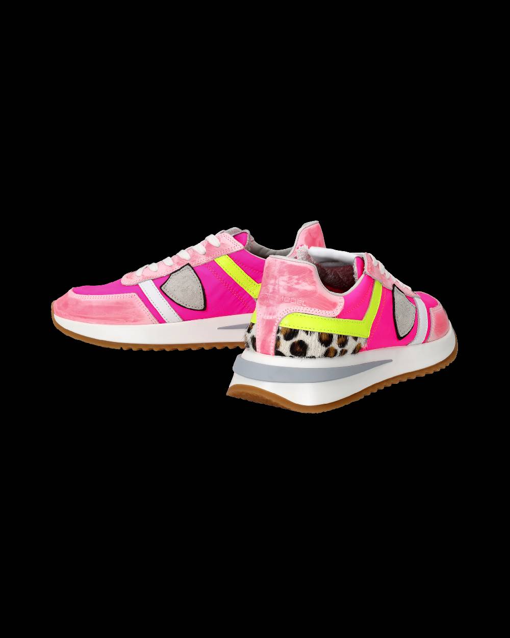Philippe Model Sneakers Tropez 2.1 da Donna Fucsia in Tessuto Tecnico Negozi Online