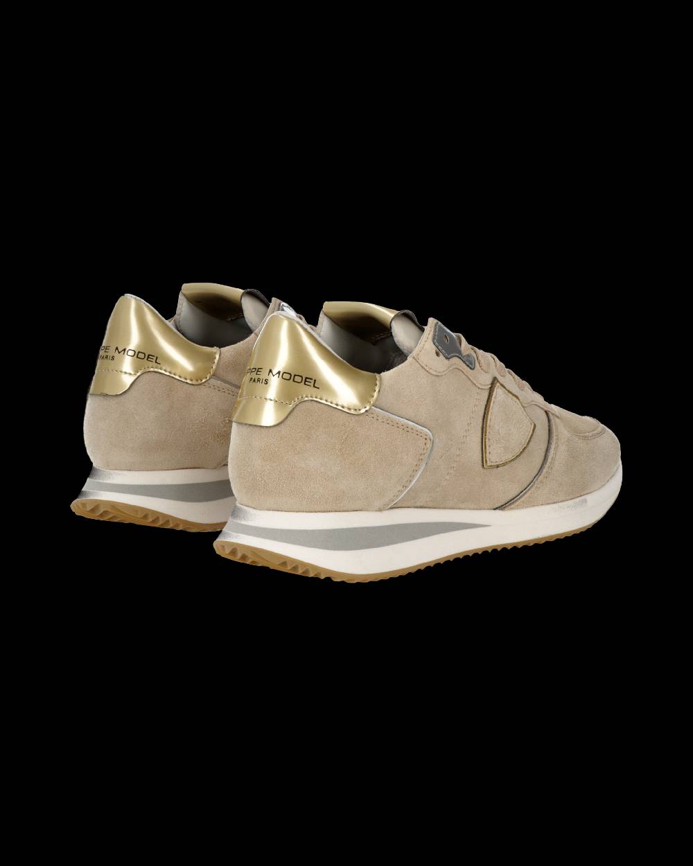 Philippe Model Sneaker bassa Trpx donna - beige e oro Promozione Limitata