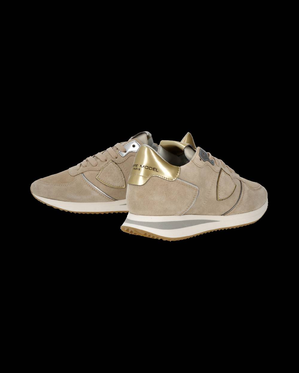 Philippe Model Sneaker bassa Trpx donna - beige e oro Promozione Limitata