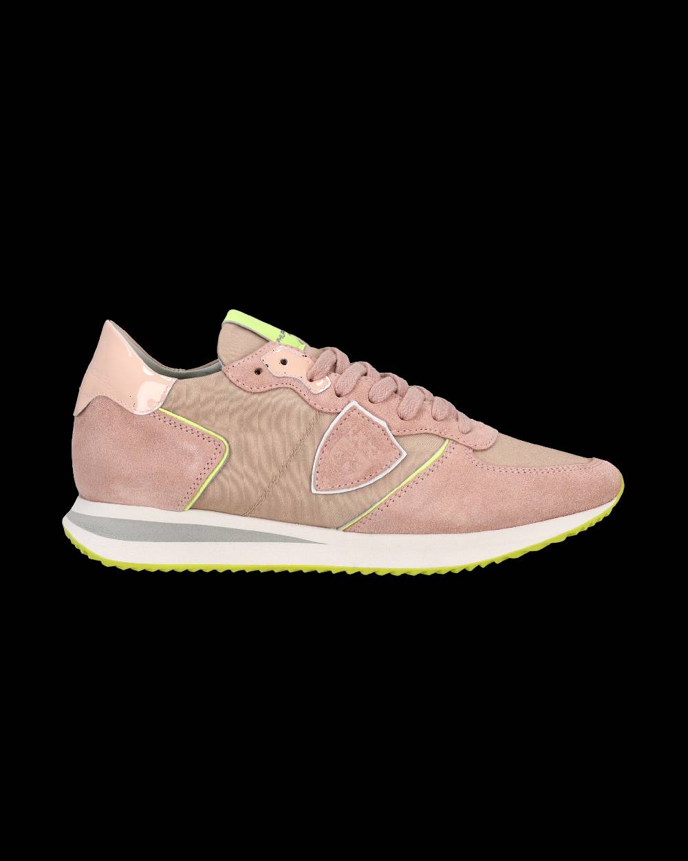 Philippe Model Sneaker bassa Trpx donna - rosa e giallo fluo Fino Al -60%
