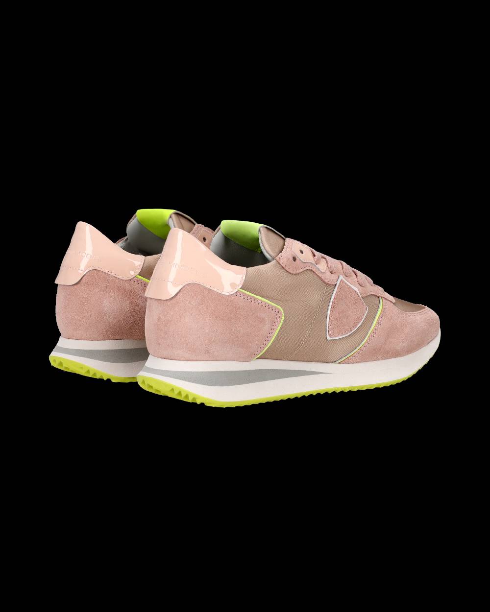 Philippe Model Sneaker bassa Trpx donna - rosa e giallo fluo Fino Al -60%