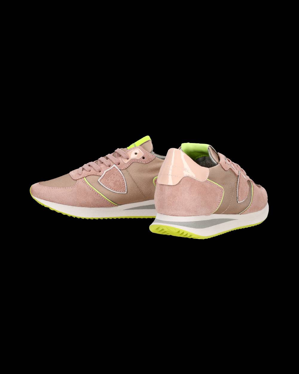 Philippe Model Sneaker bassa Trpx donna - rosa e giallo fluo Fino Al -60%