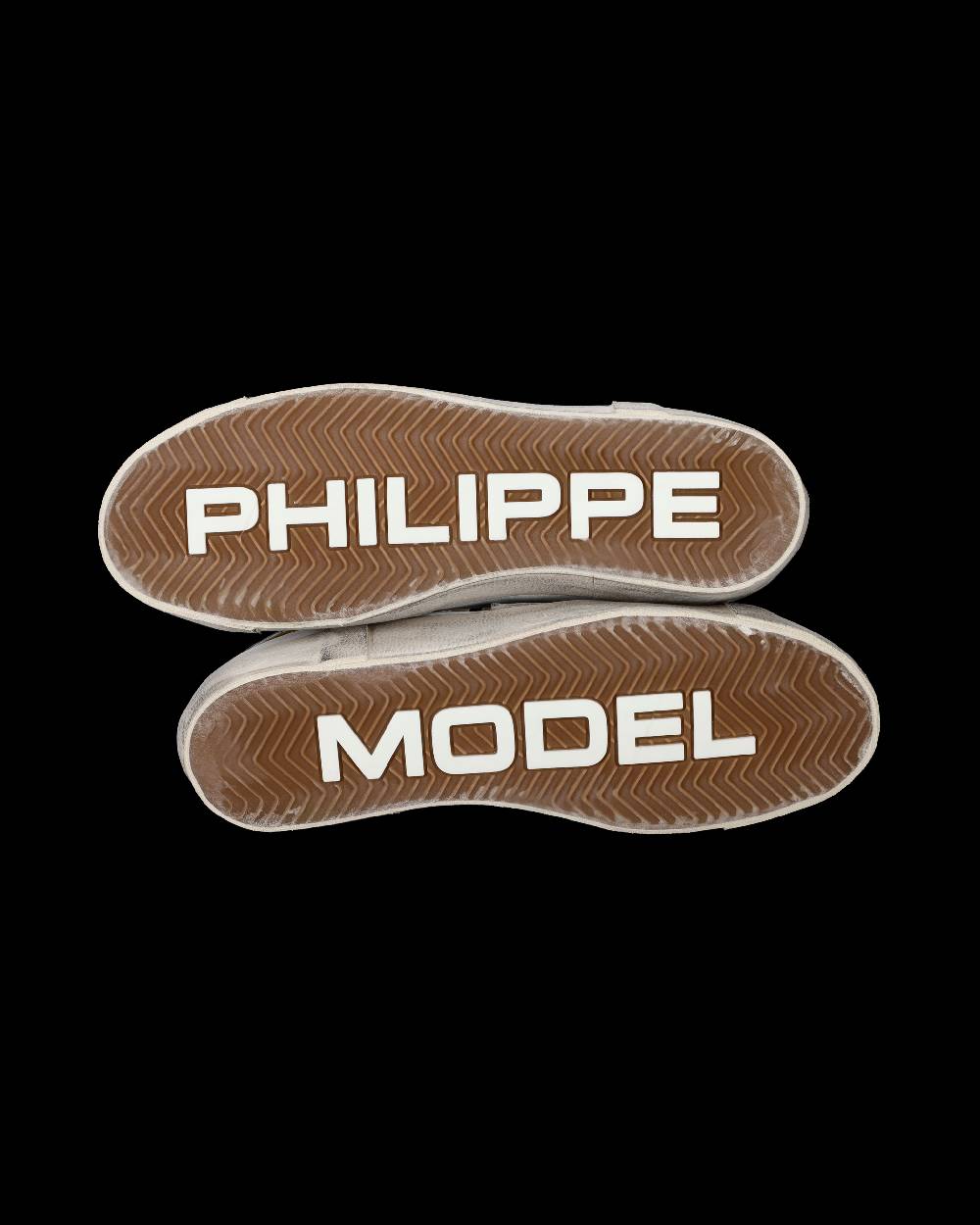 Philippe Model Sneaker basse Paris uomo - bianco e senape Affare Del Giorno