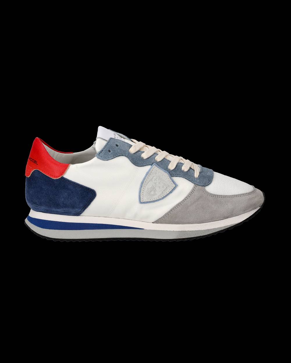 Philippe Model Sneakers Trpx da Uomo Bianche e Denim in Tessuto Tecnico Prezzo Ridotto