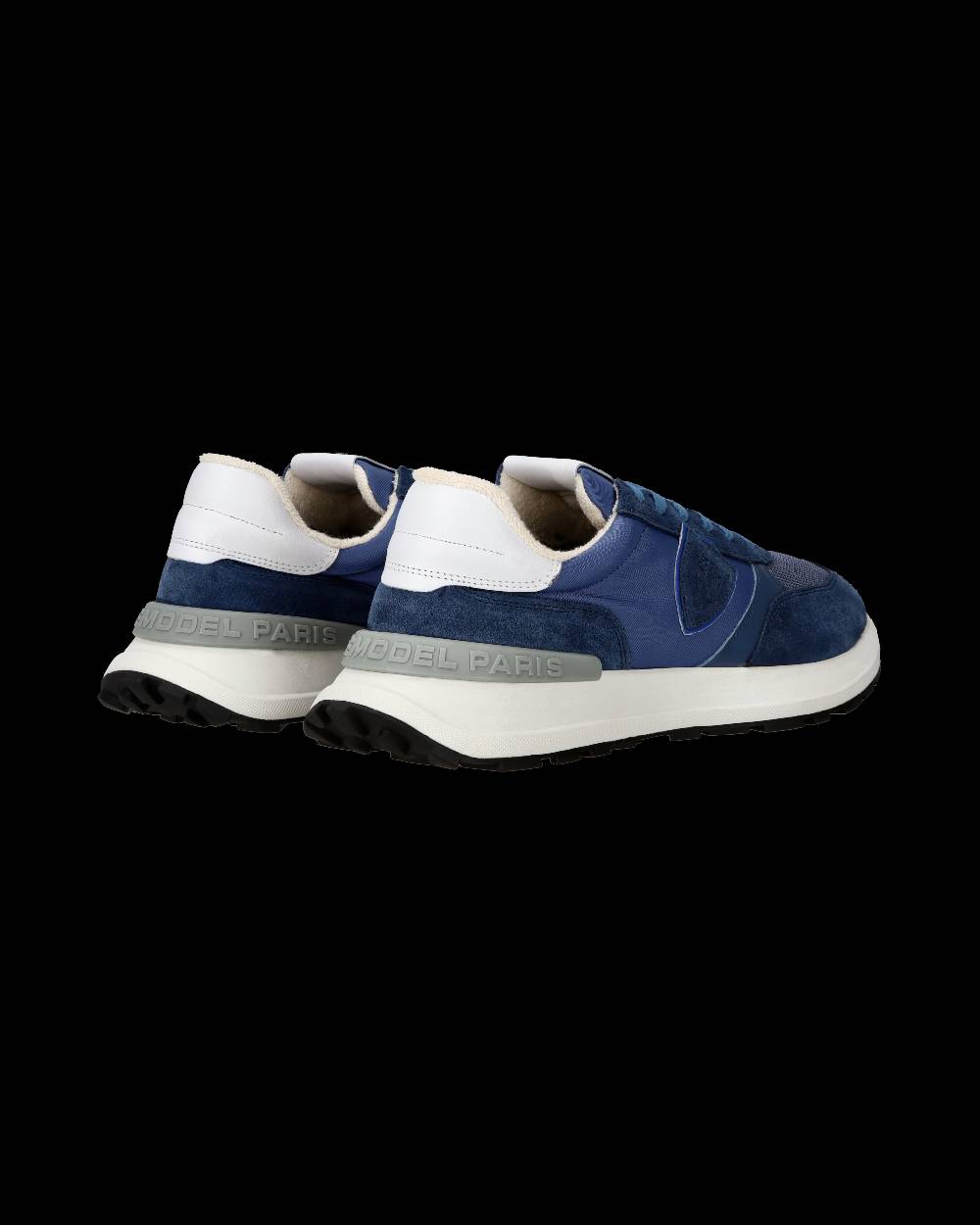 Philippe Model Sneaker sportive Antibes da uomo in nylon e pelle - Blu Convenienza