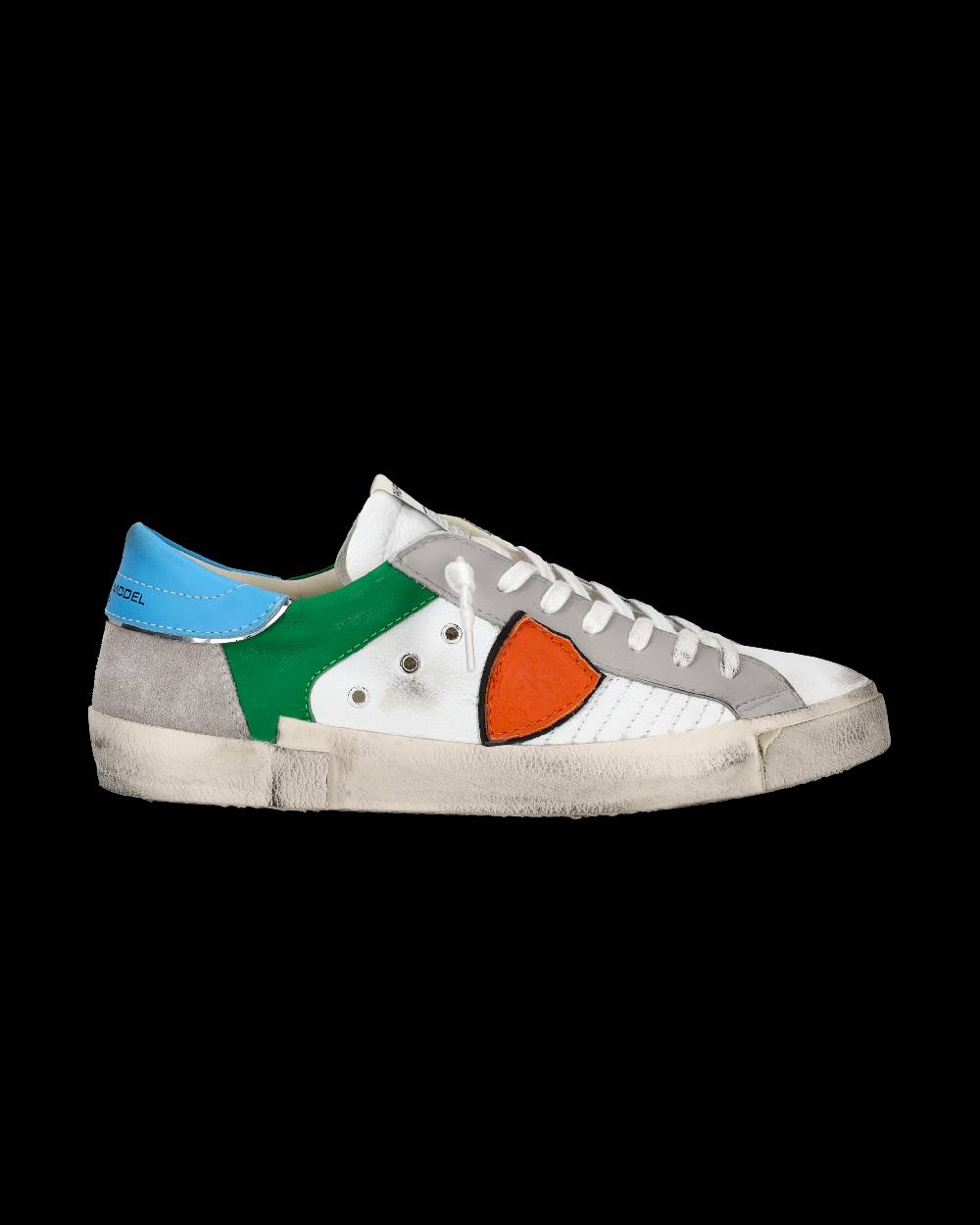 Philippe Model Sneaker basse Prsx uomo - bianco e arancione Novità