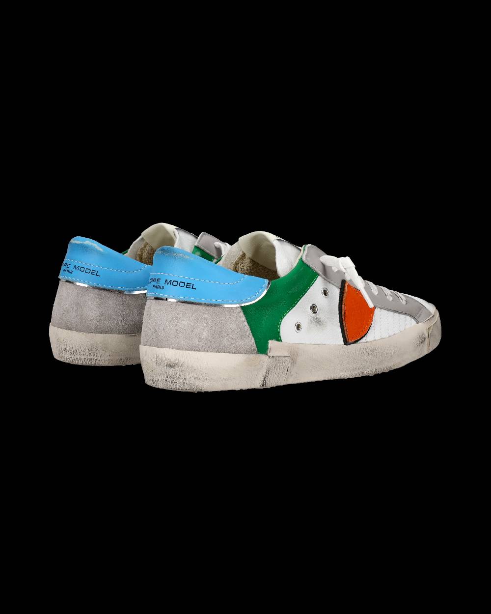 Philippe Model Sneaker basse Prsx uomo - bianco e arancione Novità