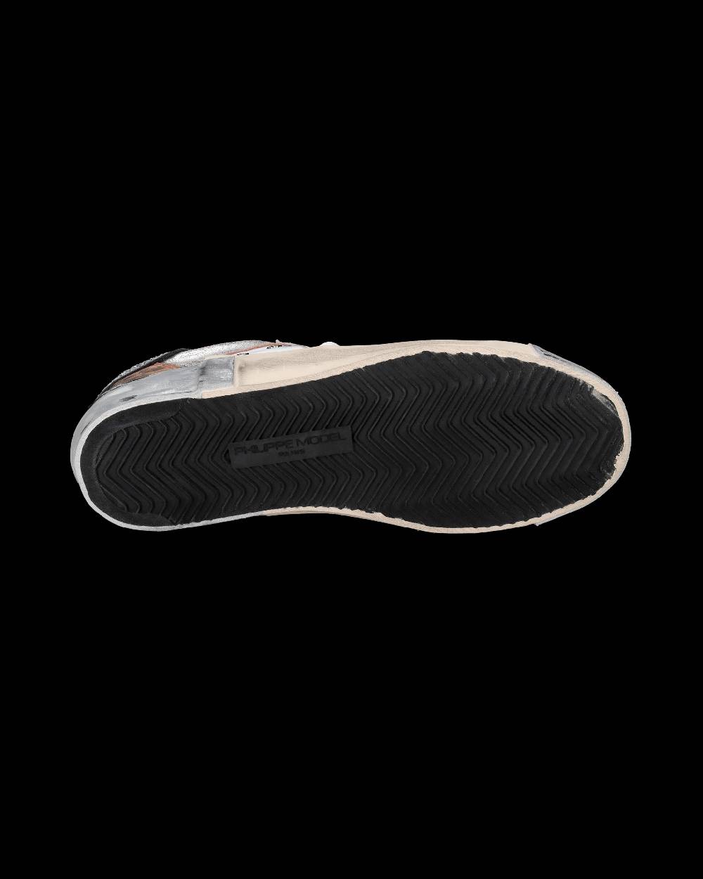 Philippe Model Sneaker basse Paris donna - glitter rosa e bianco Offerta