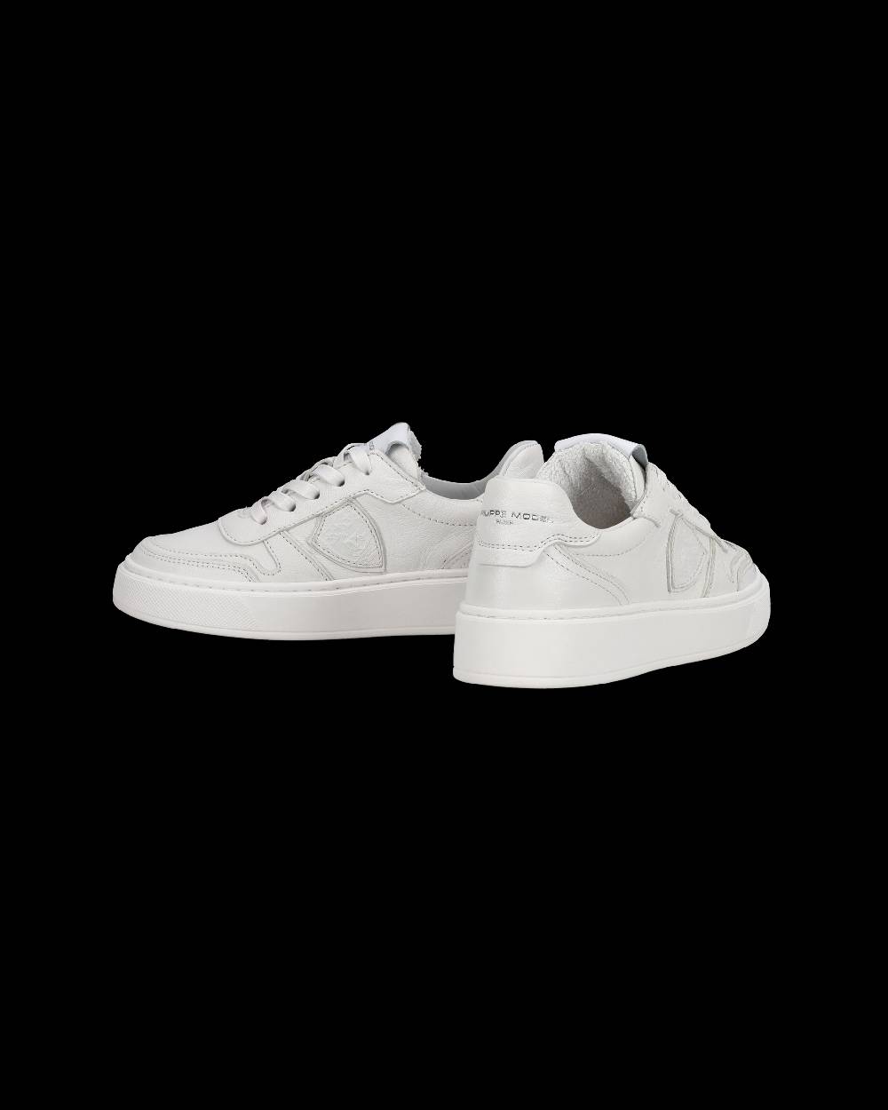 Philippe Model Sneakers basse Junior Nice in pelle, Bianco Economico