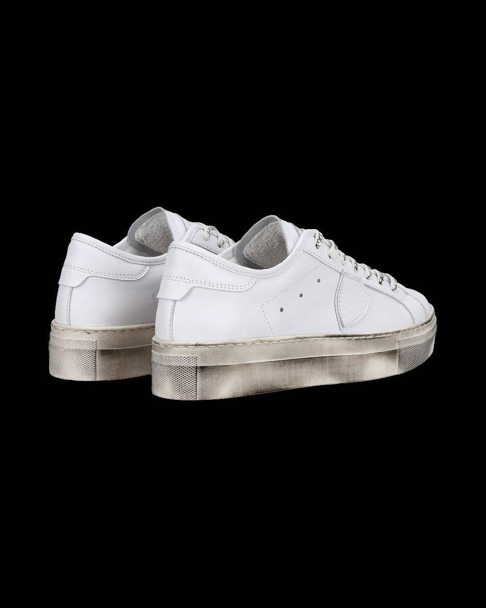 Philippe Model Sneakers basse Paris Haute da Bambino in pelle, Bianco 2025