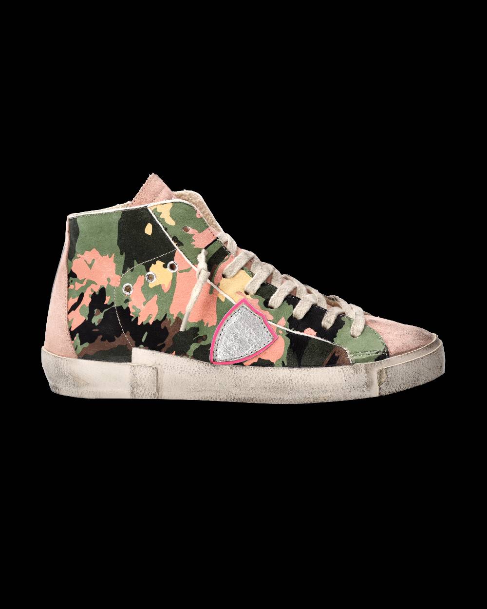 Philippe Model Sneaker Prsx Donna, Verde e Fucsia Vendita