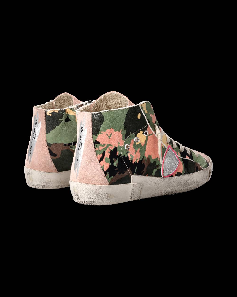 Philippe Model Sneaker Prsx Donna, Verde e Fucsia Vendita