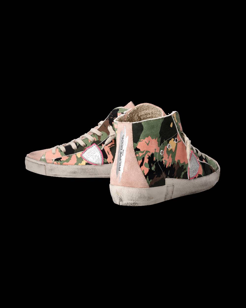 Philippe Model Sneaker Prsx Donna, Verde e Fucsia Vendita