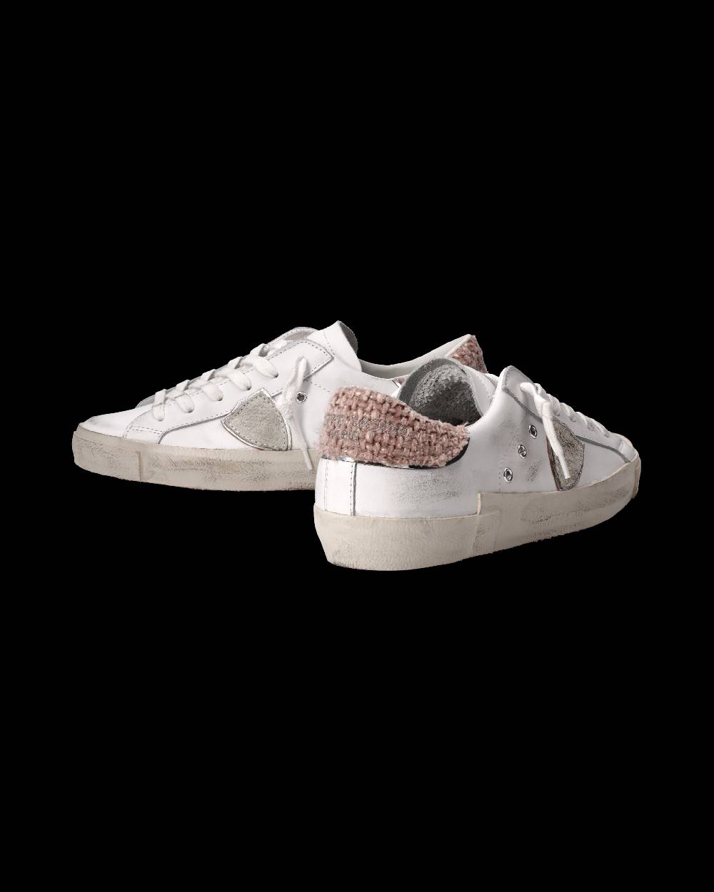Philippe Model Sneaker Prsx Donna, Bianco e Rosa Promozione