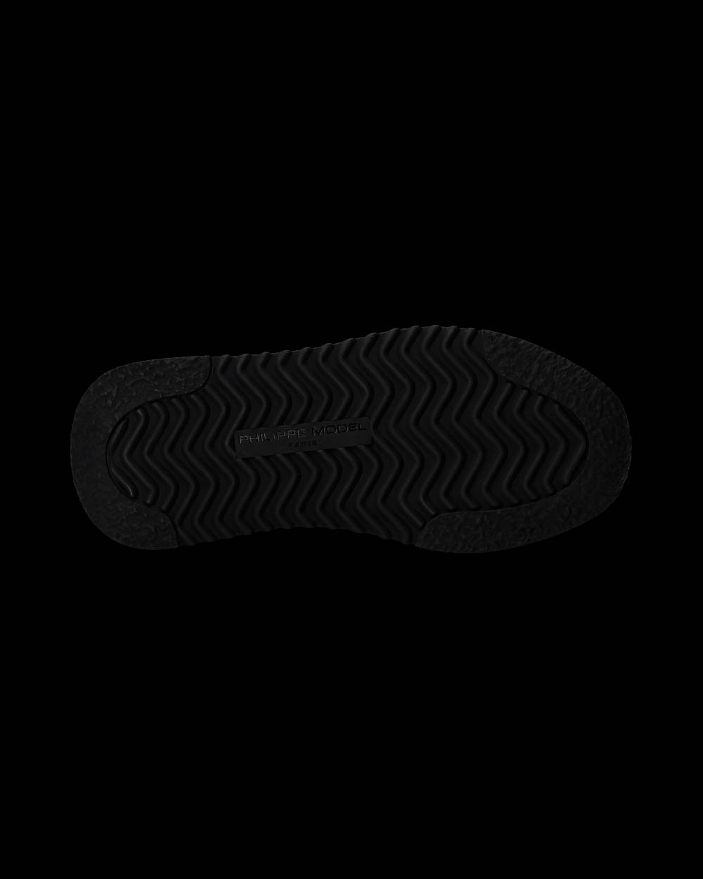 Philippe Model Sneaker Tropez 2.1 Donna, Nero Grigio e Argento Soddisfazione Garantita