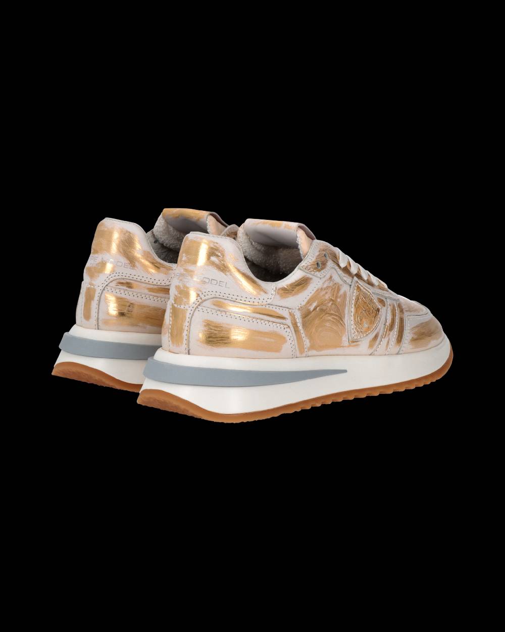 Philippe Model Sneaker Tropez 2.1 Donna, Bianco e Oro Negozi Online