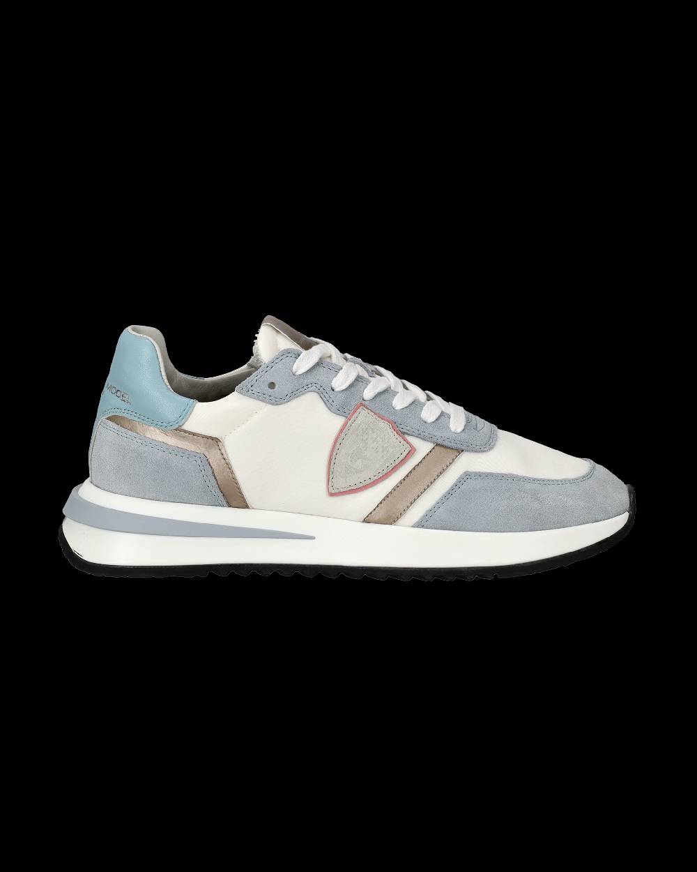 Philippe Model Sneaker basse Tropez 2.1 donna - bianco e azzurro Consegna Veloce