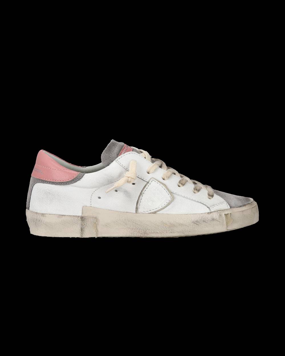 Philippe Model Sneaker casual Prsx da donna in pelle - Antracite e bianco Convenienza