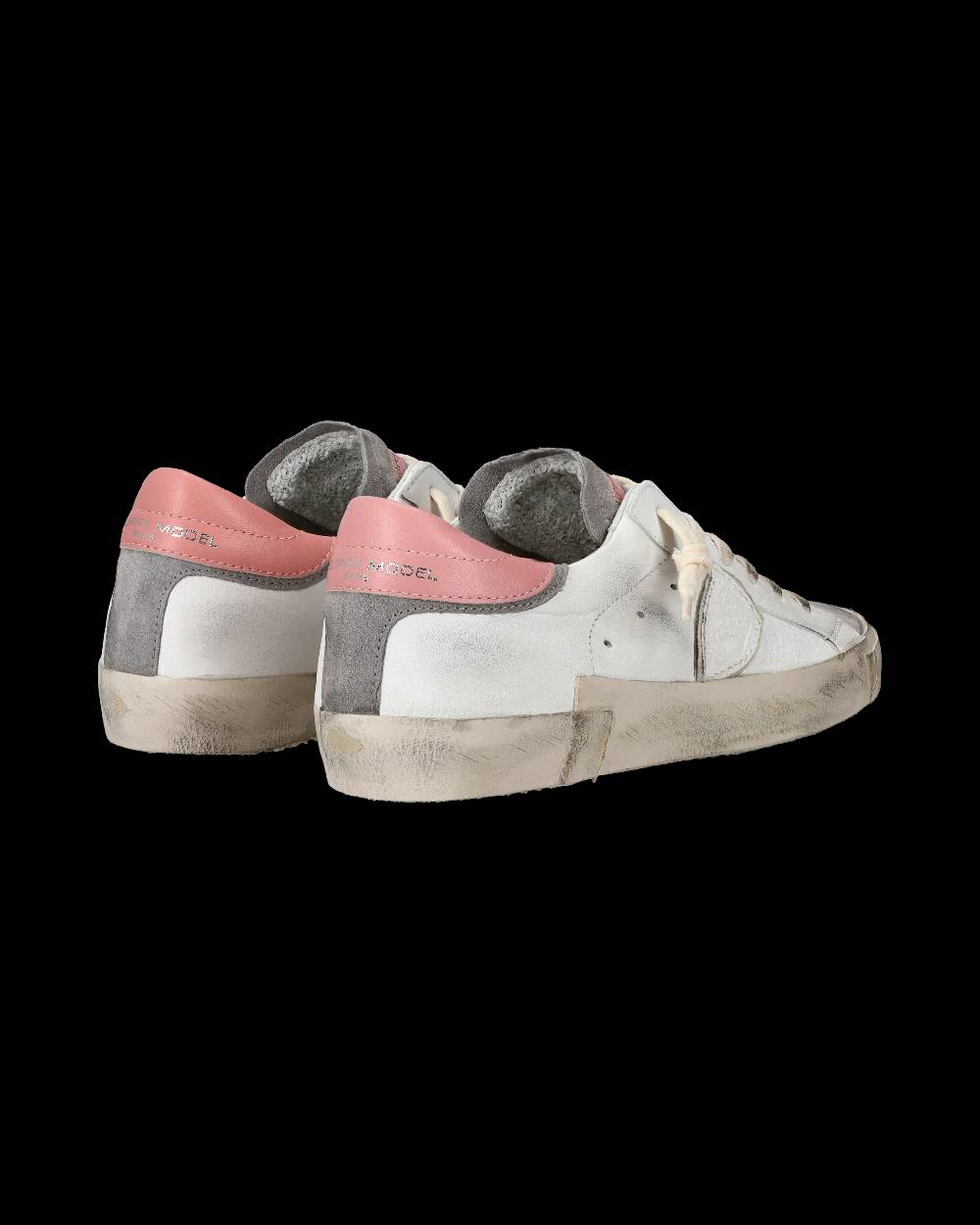 Philippe Model Sneaker casual Prsx da donna in pelle - Antracite e bianco Convenienza