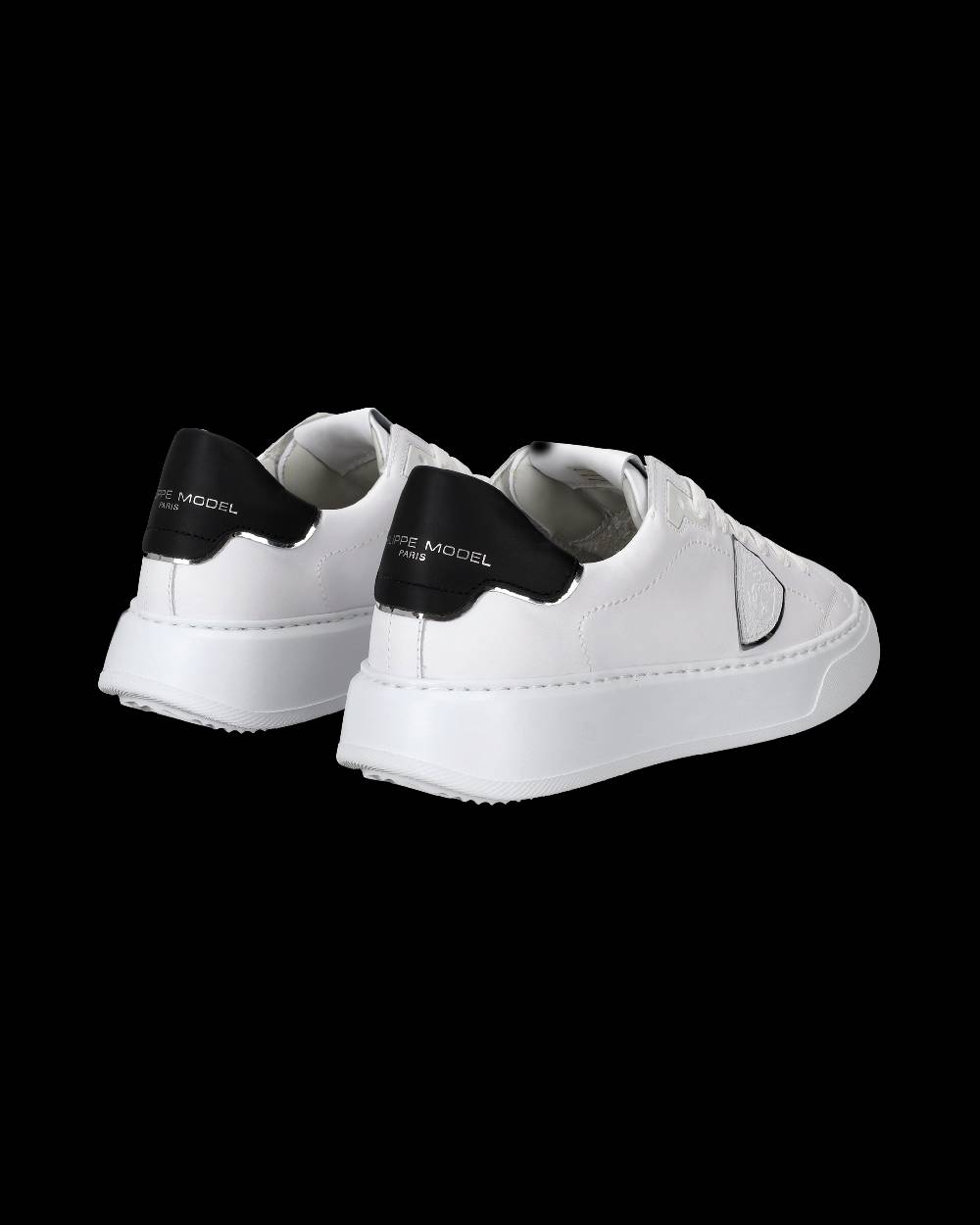 Philippe Model Sneaker bassa Temple donna - bianco e nero Sconto