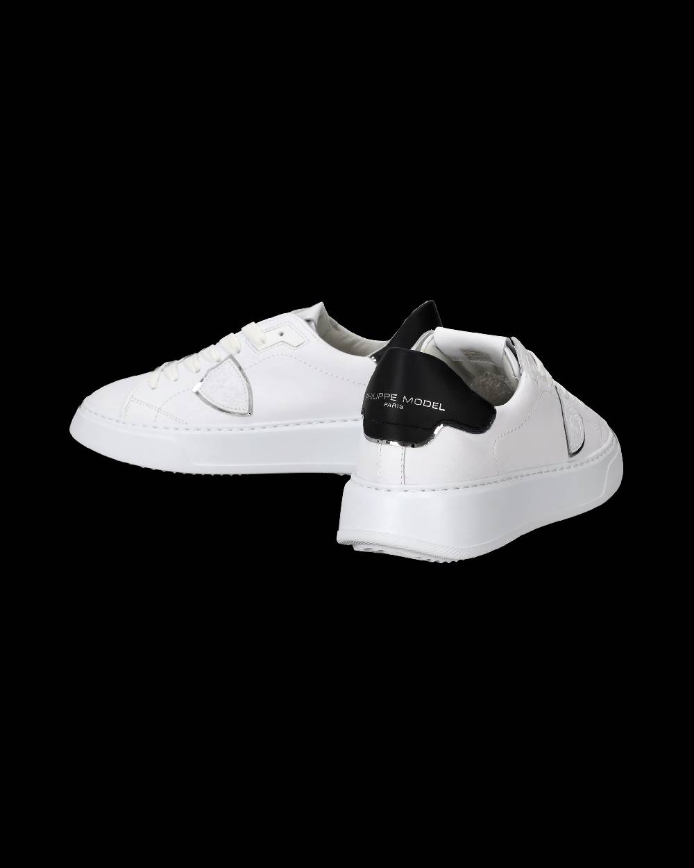 Philippe Model Sneaker bassa Temple donna - bianco e nero Sconto
