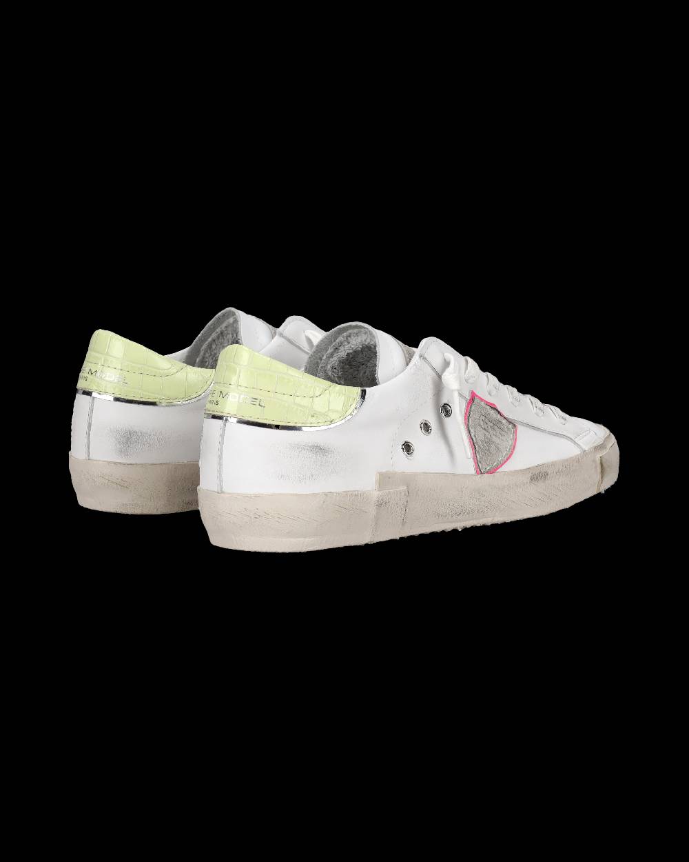 Philippe Model Sneaker bassa PRSX donna - bianco e giallo Offerta