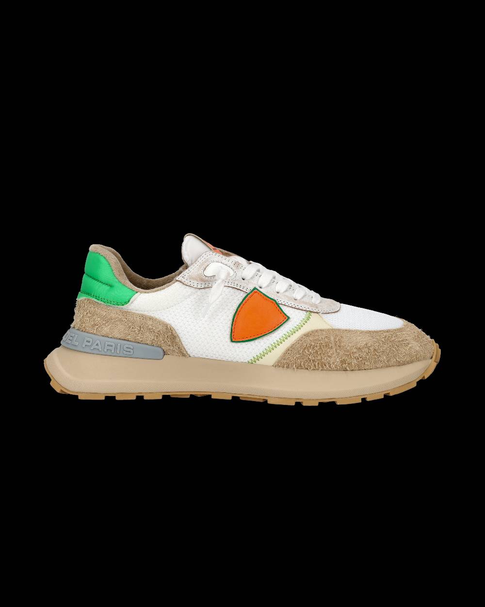 Philippe Model Sneaker bassa Antibes uomo - bianco e sabbia Vendita Economica