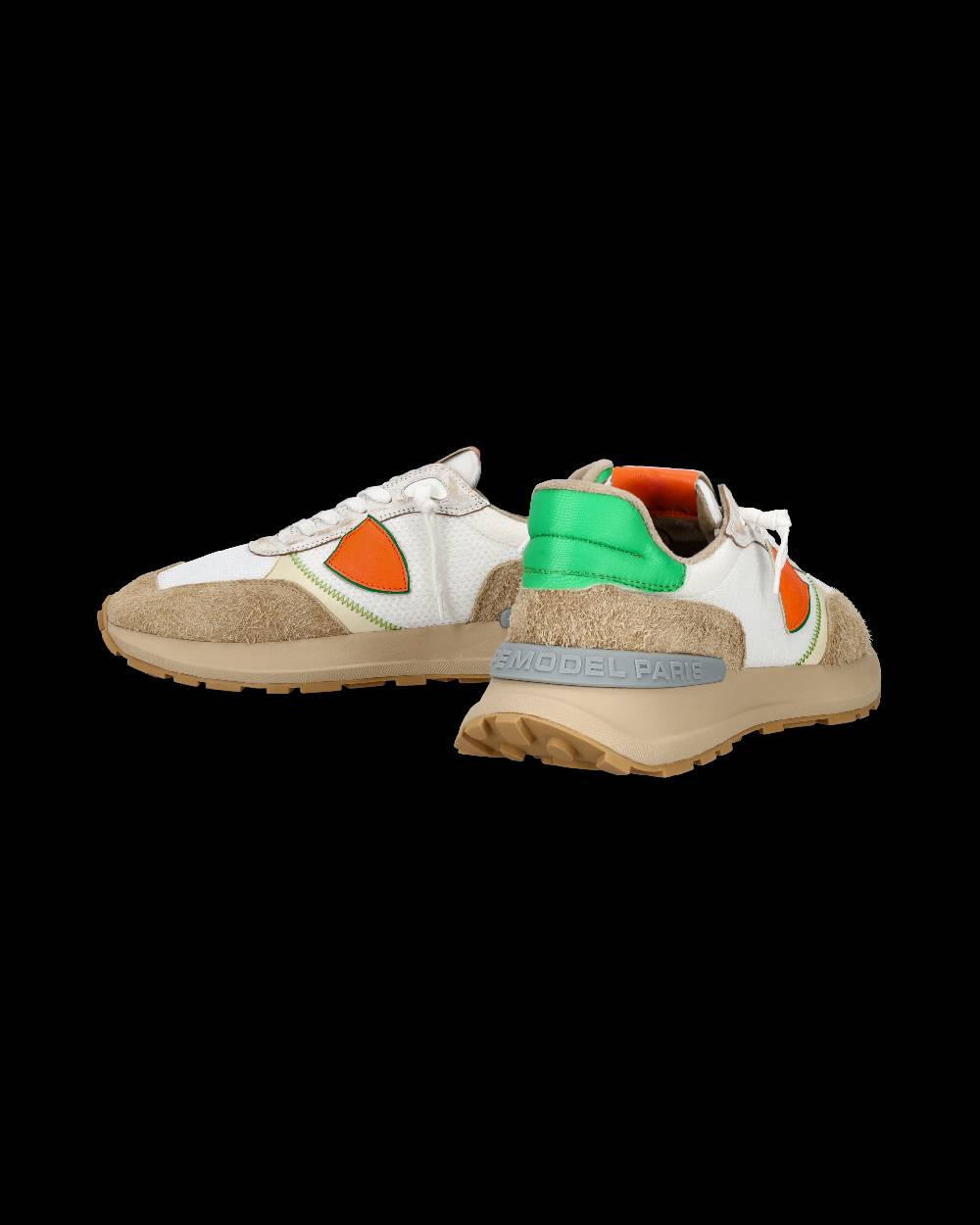 Philippe Model Sneaker bassa Antibes uomo - bianco e sabbia Vendita Economica