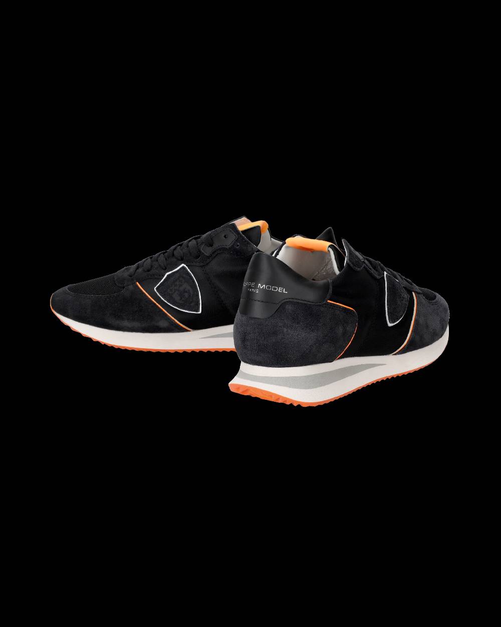 Philippe Model Sneaker basse Trpx uomo - nero e arancio I Più Venduti