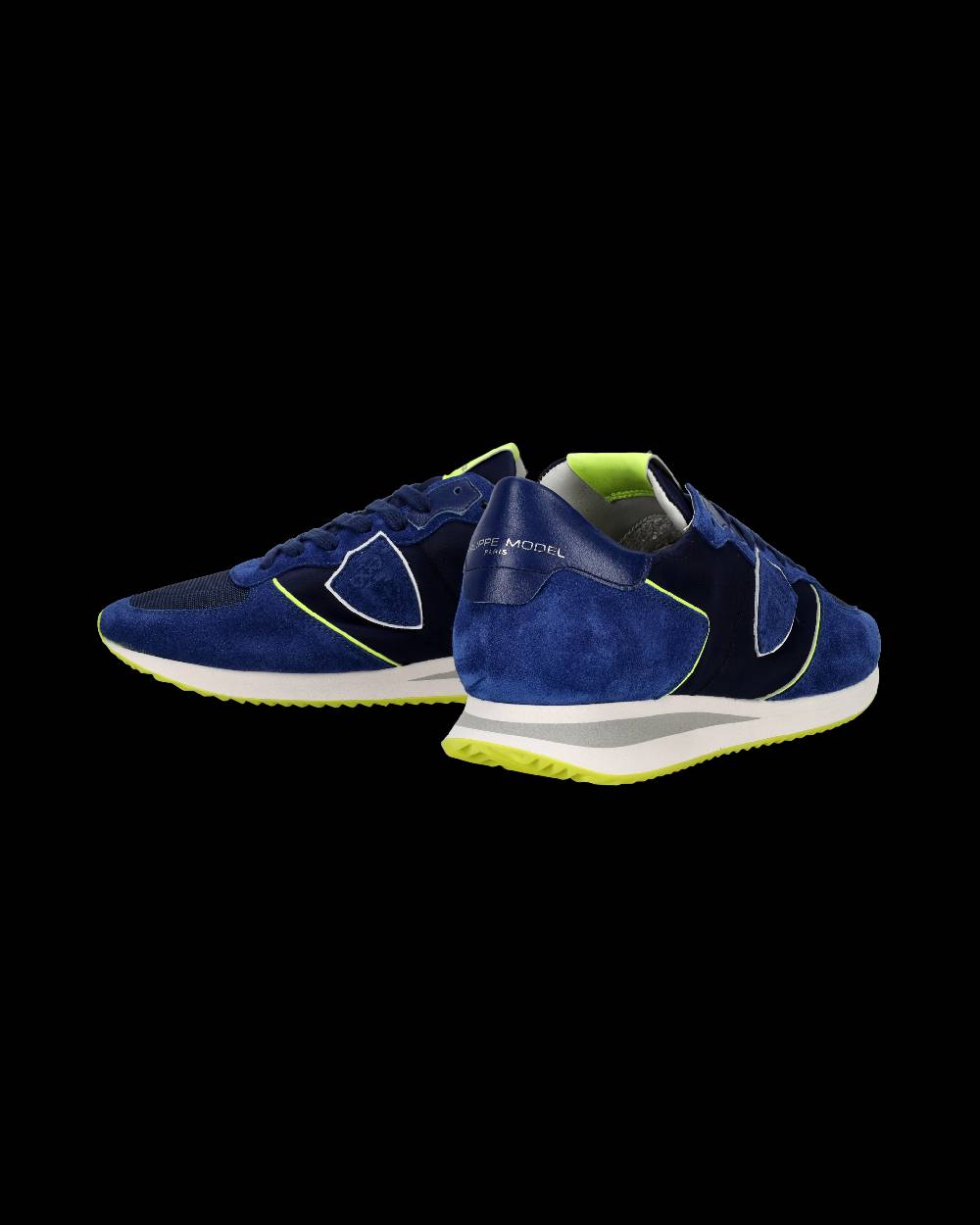 Philippe Model Sneaker bassa Trpx uomo - blu e giallo Vendite Flash