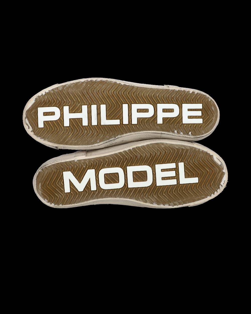 Philippe Model Sneaker bassa PRSX donna in pelle craquelé - verde acqua Moda