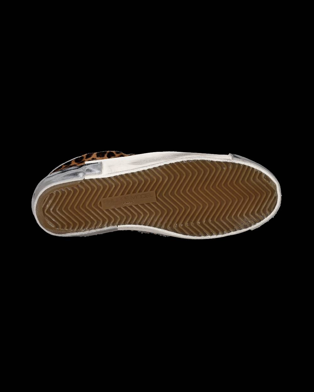 Philippe Model Sneaker basse Paris donna - glitter blu e argento Italy