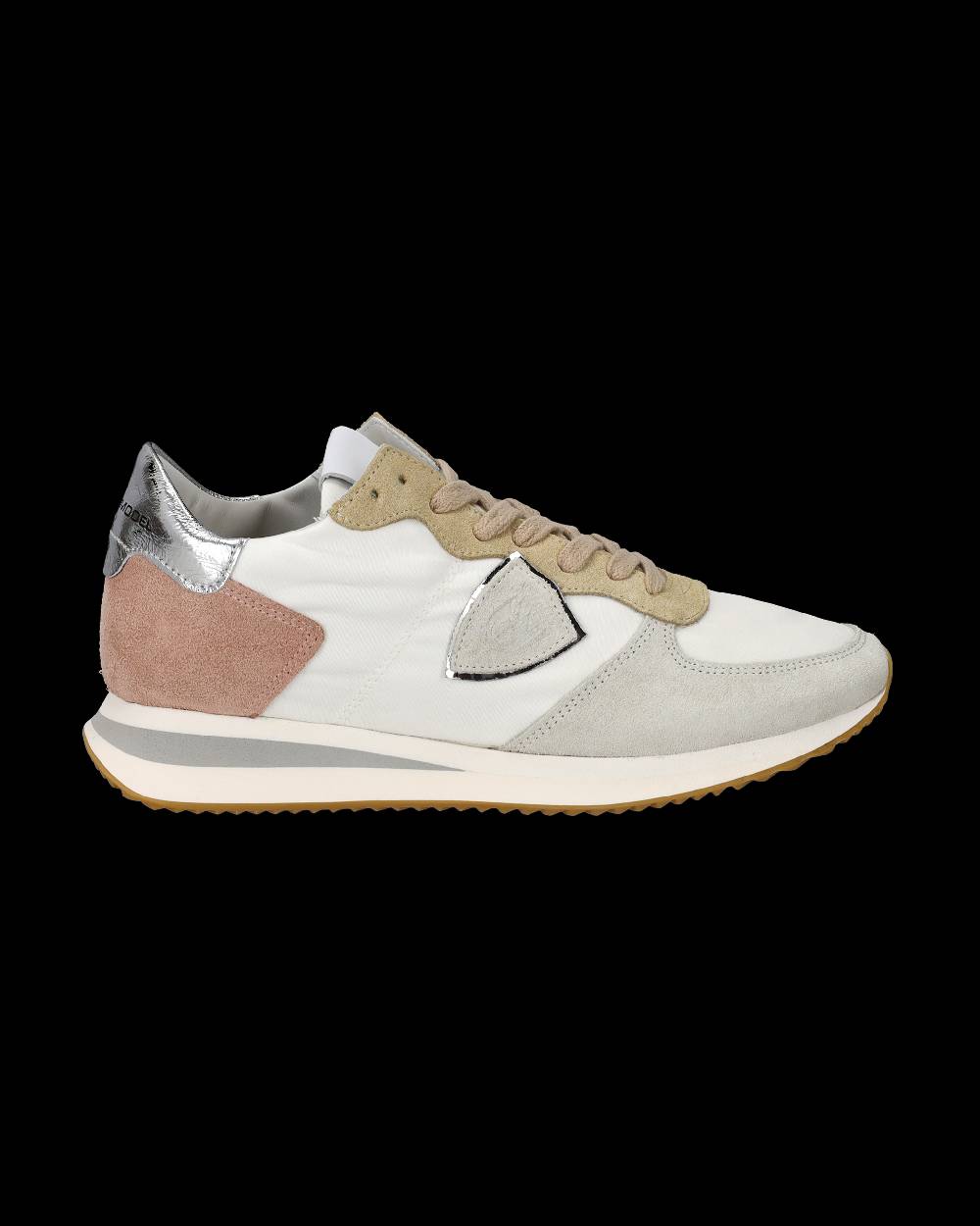Philippe Model Sneakers Trpx da Donna Bianche e Rosa in Tessuto Tecnico 2025