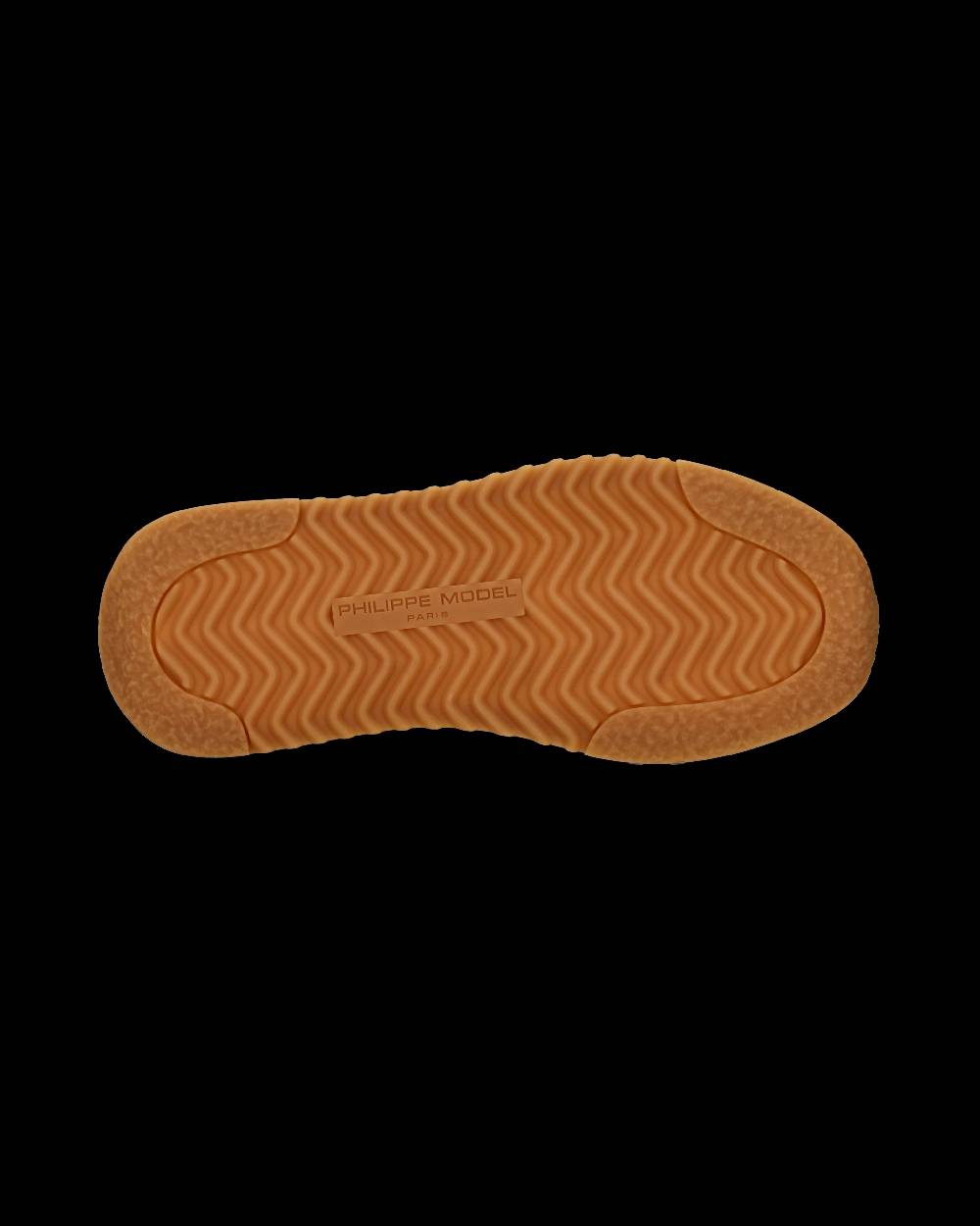 Philippe Model Sneakers Tropez 2.1 da Uomo Bianche e Verdi in Tessuto Tecnico In Linea