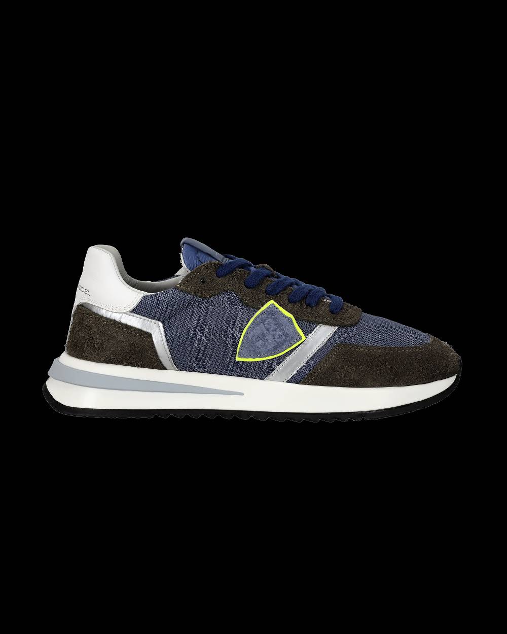 Philippe Model Sneaker basse Tropez 2.1 uomo - blu e verde militare Nuovo