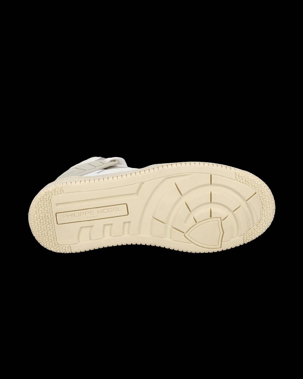 Philippe Model Sneaker mid La Grande donna - burro e grigio Pezzi Unici